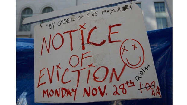 Deadline passes, protesters remain at Occupy LA
