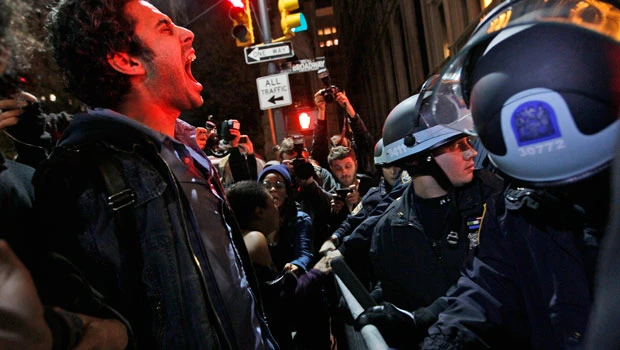 New York police evict anti-Wall Street protesters