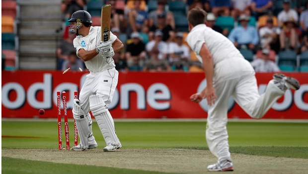 Pattinson claims 5 wickets as New Zealand out for 150