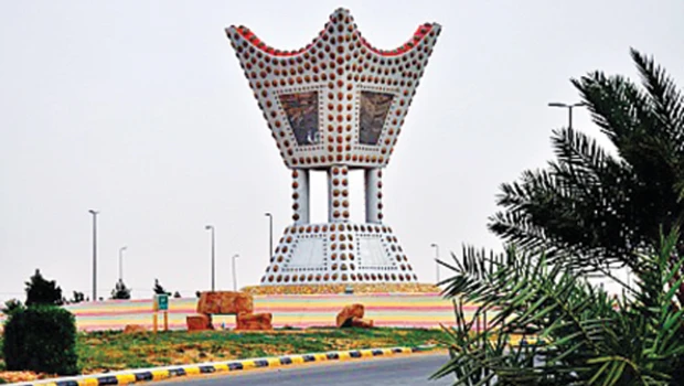 Roundabouts in Al-Jouf get a new look