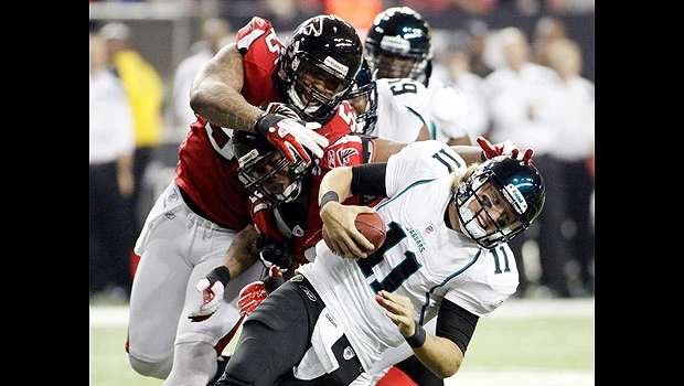 Ryan, Abraham star in Falcons’ rout of Jags