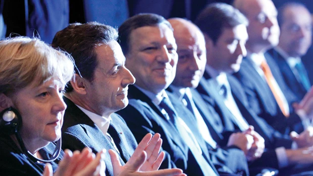 European Union weighs greater unity to save euro
