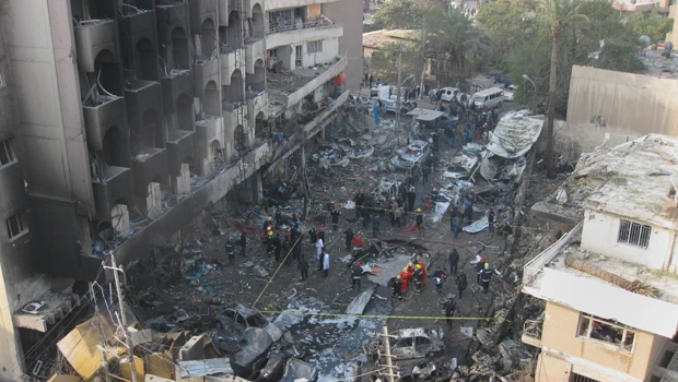 Bombs rock Baghdad