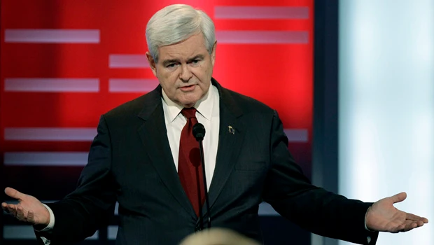 Gingrich stands by 'invented people' remark