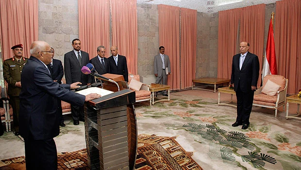 Yemen unity govt sworn in, soldier killed