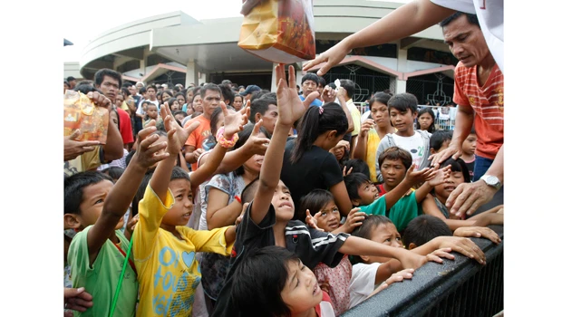 Filipinos in Kingdom join hands to help storm victims