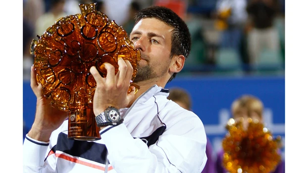 Djokovic beats Ferrer to win Abu Dhabi exhibition