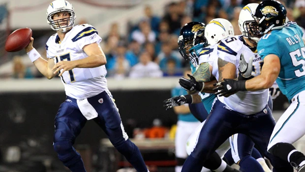 Chargers crush Jaguars to boost playoff hopes