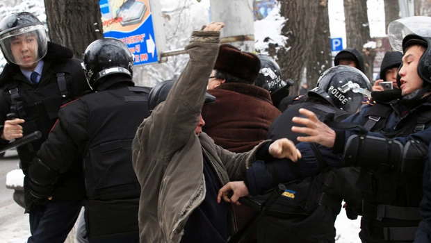 Police fire on rioters in Kazakhstan, 1 killed