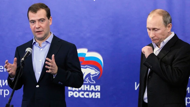 Putin’s party losing support in parliamentary vote