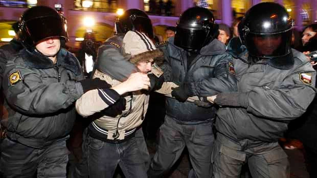 Putin says US stoked Russian protests