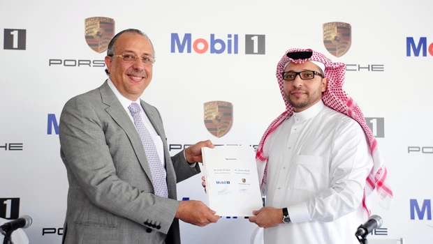 Porsche Saudi Arabia, Mobil 1 renew links