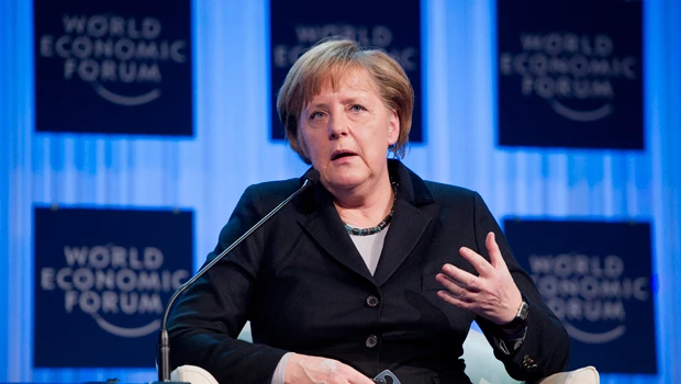 Davos forum: Carney sees reduced risk of Europe bank crisis