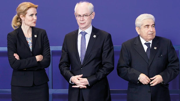 EU leaders seek growth as Greece case looms