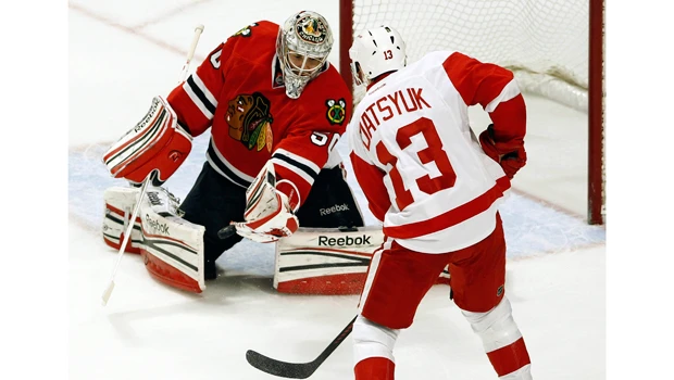 Datsyuk scores Wings' winner 3:08 into overtime