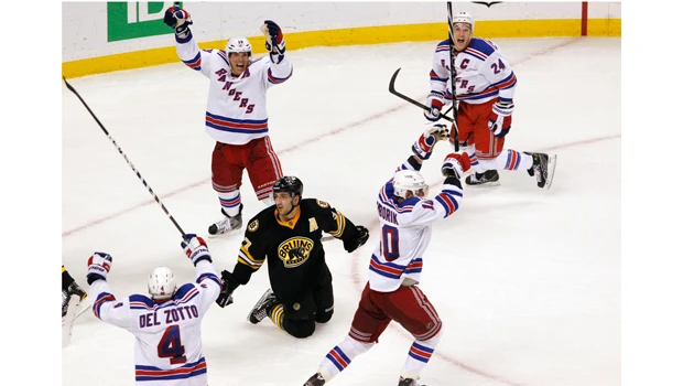 Rangers repulse Bruins in overtime
