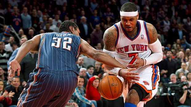Anthony helps Knicks avenge loss to Bobcats