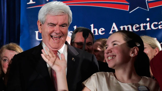 Gingrich trounces Romney, jolts Republican race