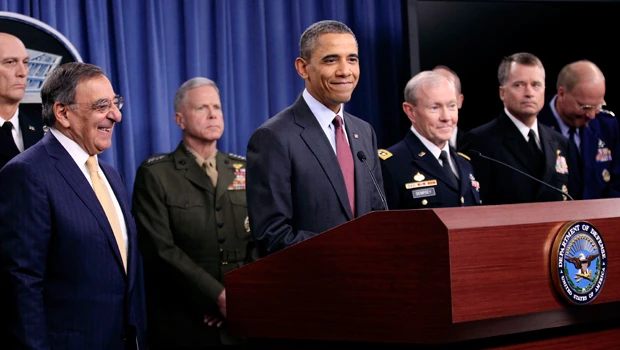 Obama says US military will be slimmed down