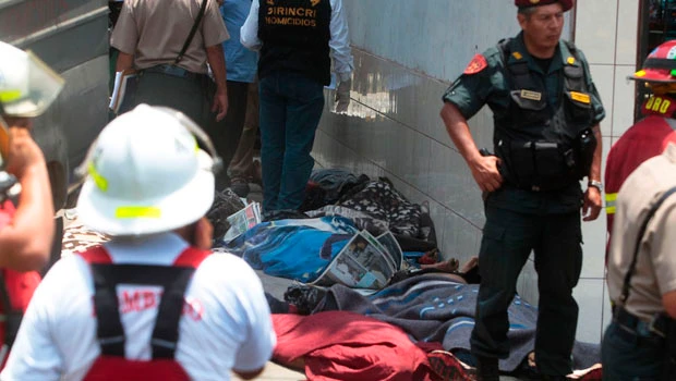 Peru: 26 killed in fire at rehabilitation center