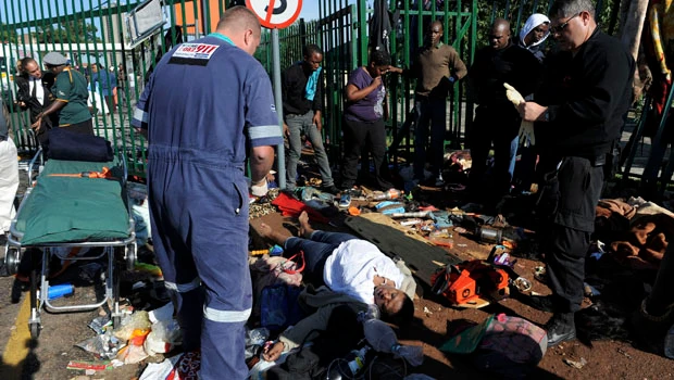 1 dead after South Africa university stampede