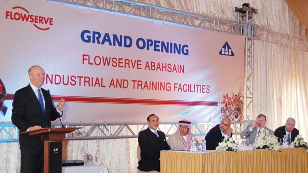 Abahsain, Flowserve cement ties with new manufacturing plant in Dammam