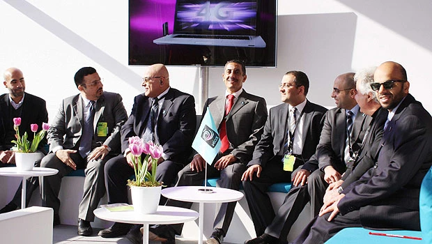 The Zain lounge at Mobile World Congress in Barcelona