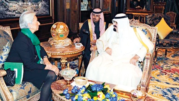 King and IMF chief analyze global economic challenges