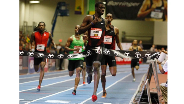James takes 400 with year’s fastest time