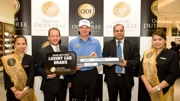 American wins luxury car in Qatar Duty Free draw