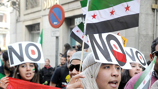 Assad regime stages sham referendum