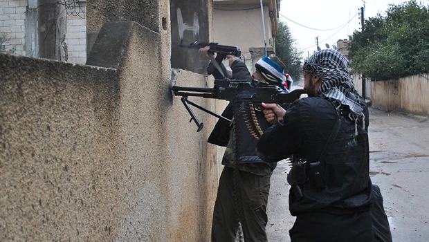 Despite reverses, Syria rebel army takes heart
