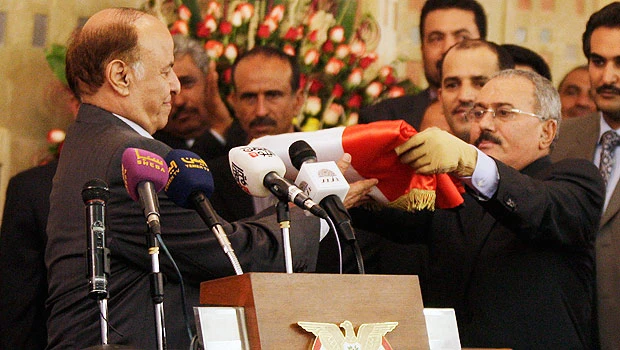 Saleh formally steps down; may seek refuge in Ethiopia