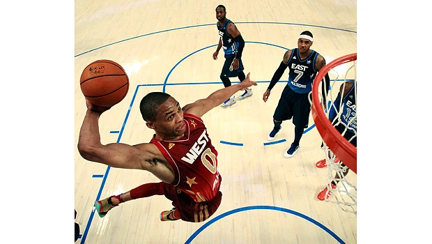 West holds on to win NBA All-Star game