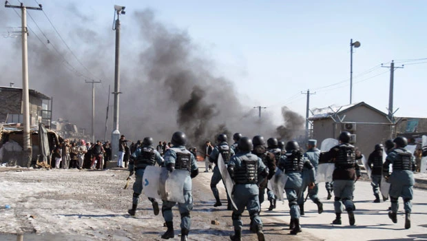 Afghans protest against Qur’an desecration; 9 killed, many hurt