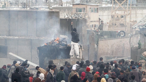Angry Afghans rally over Qur’an disposal at US base