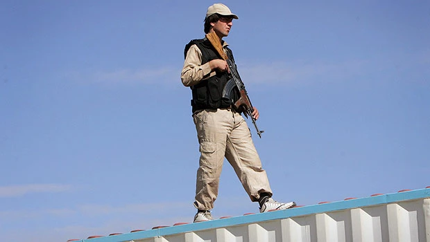 Afghan private security handover looking messy