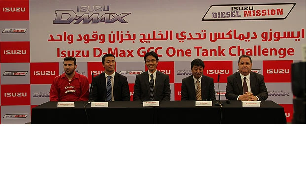 Isuzu D-Max drives over 1,100 km without refueling