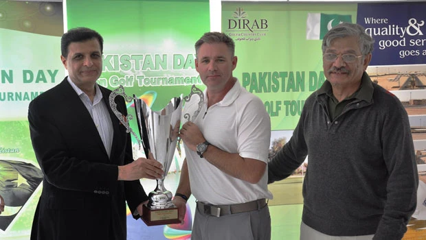Davis, Nagaya clinch titles in Pakistan Day Open Golf