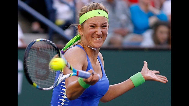 Jankovic exits; Azarenka battles through