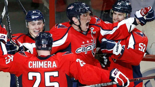 Ovechkin lifts Caps past Lightning in OT