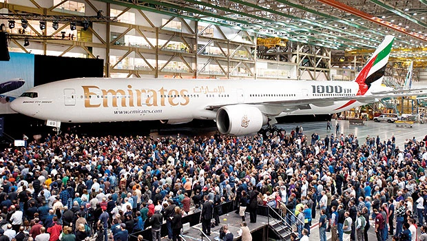 Emirates gets 1,000th 777