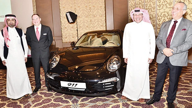 Porsche Centre Saudi Arabia celebrates new 911 Carrera arrival