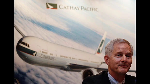 HK's Cathay says 2011 profit dives on fuel prices