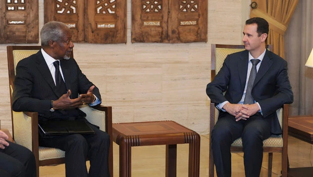 Assad rebuffs Annan, troops attack Idlib