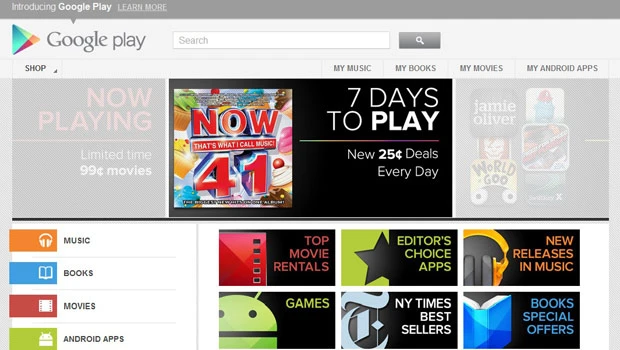Google recasts Android Market with new name