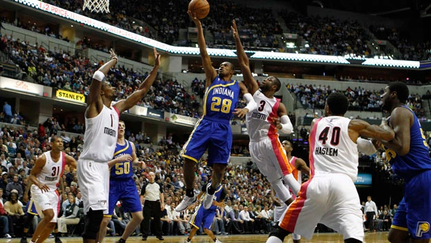 Confident Pacers beat the Heat 105-90