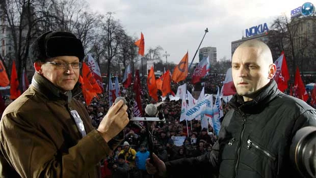 Thousands contest Putin’s victory at Moscow rally