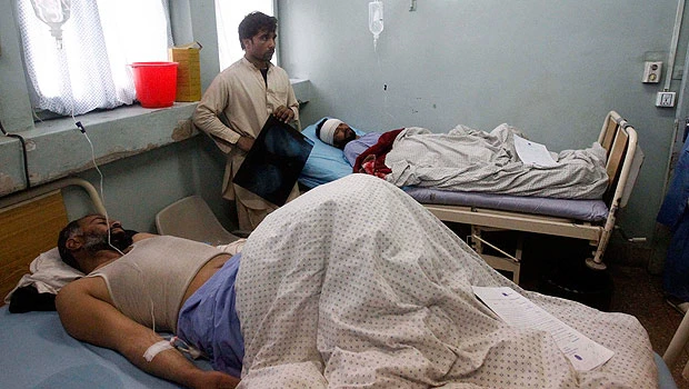 Roadside bomb in Afghanistan wounds 11