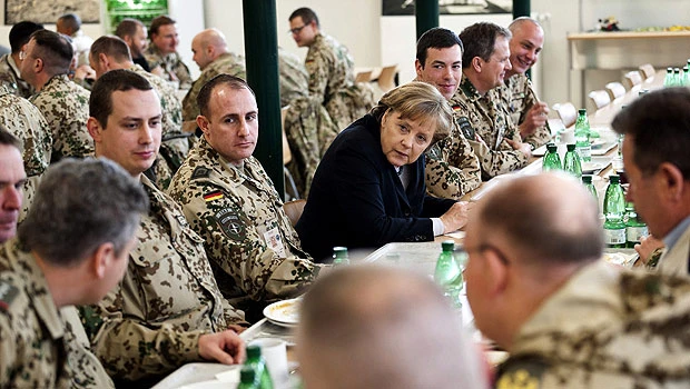 Germany’s Merkel makes brief visit to Afghanistan